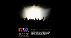 Desktop Screenshot of elcock-entertainments.co.uk