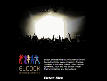 Tablet Screenshot of elcock-entertainments.co.uk